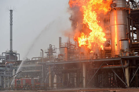 工业气体处理不当容易发生爆炸