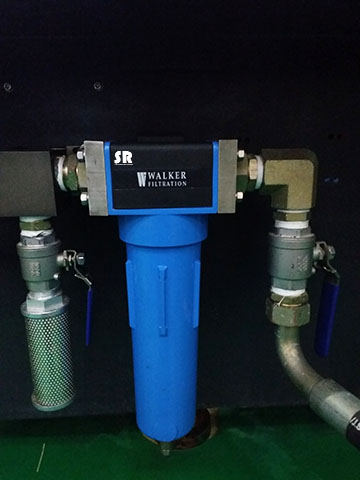 50barg SR铸铝高压过滤器应用在压缩空气系统中