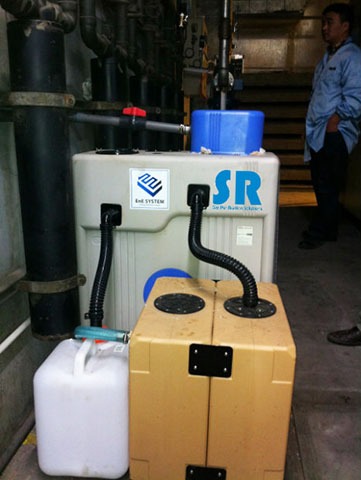 环保型空压系统油水分离器应用现场