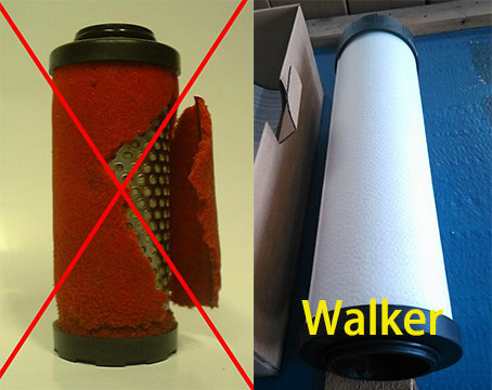 WALKER精密过滤器滤芯耐压耐腐蚀不易爆裂