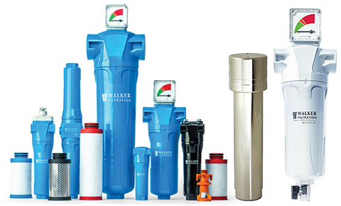 SR压缩空气过滤器可用于乳制品工厂的压缩空气系统