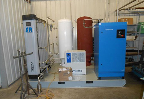 SR模块化吸附式干燥机用于干燥压缩空气