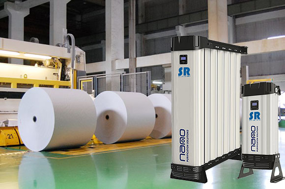 现代造纸厂的压缩空气过滤、压缩空气干燥解决方案之SR吸附式干燥机