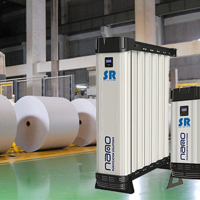 SR模块化吸附式干燥机应用于造纸厂压缩空气干燥