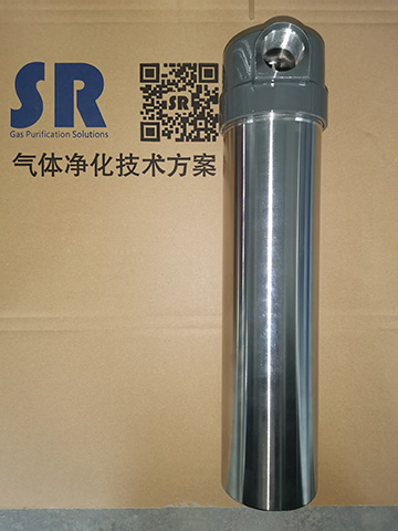 螺纹接口的SR HP系列不锈钢高压过滤器
